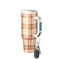 Thicc Buddy 40oz | Pumpkin Patch Plaid